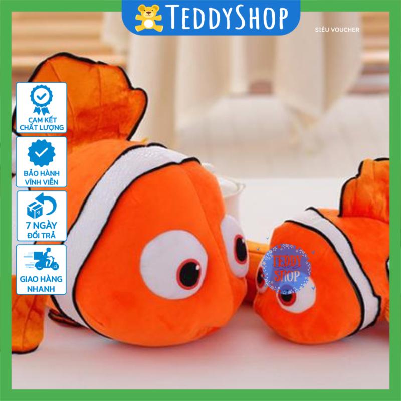 Gấu bông cá Hề NEMO vàng thú nhồi bông dễ thương đáng yêu cho bé - Hàng chất lương cao