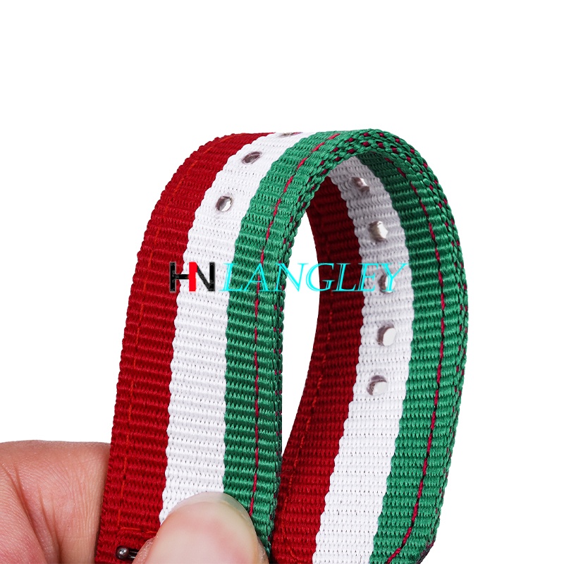 Dây Đeo Đồng Hồ Thể Thao Bằng Vải Bạt Nilon Tháo Lắp Nhanh 20mm 22mm Thông Dụng Cho Nam Và Nữ
