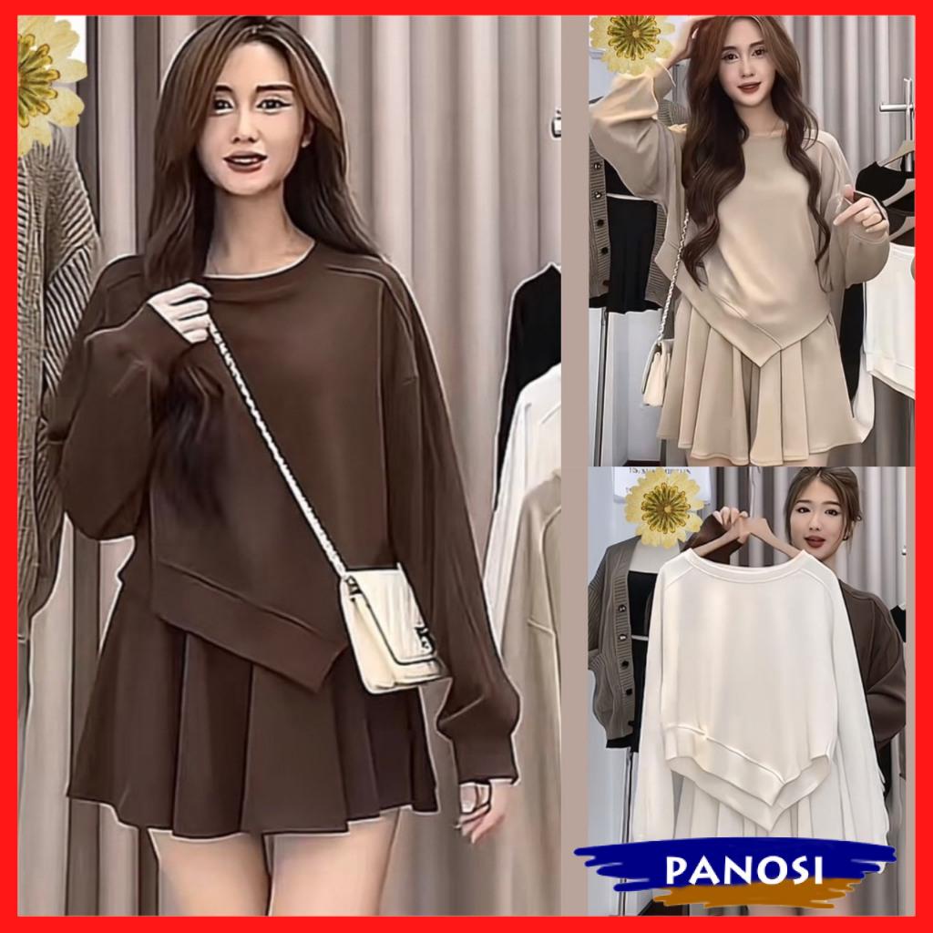 Set bộ nỉ nữ sang chảnh set nỉ tăm cao cấp set nỉ nữ thu đông cao cấp Panosi - B178
