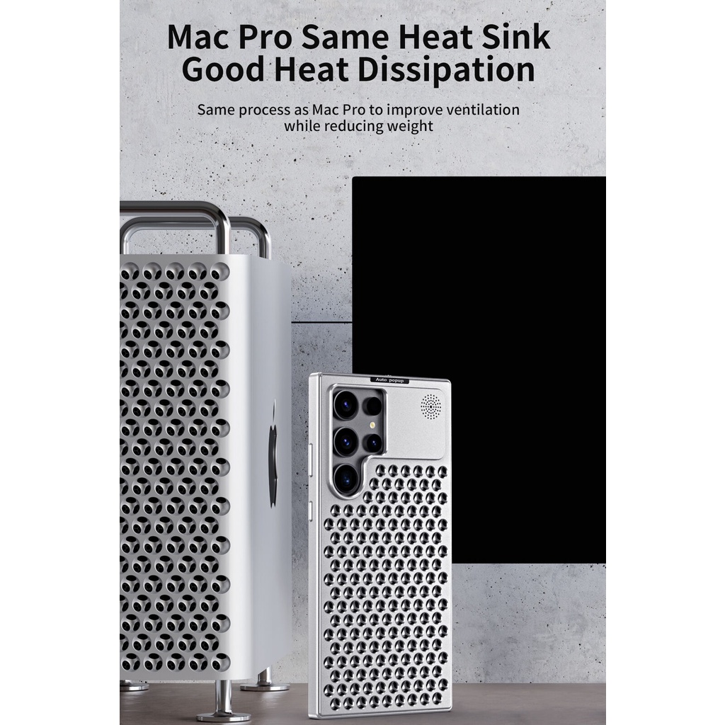 Khóa Tản Nhiệt Cho samsung galaxy s22 s23 ultra