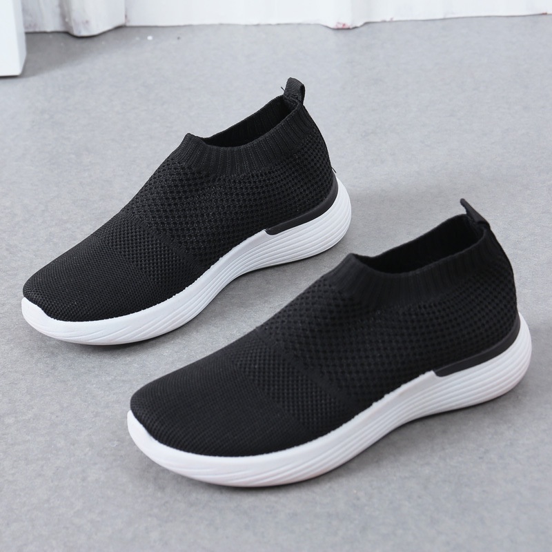 Giày Sneaker Phối Lưới Thoáng Khí Phong Cách Mới 2024 Cho Nữ