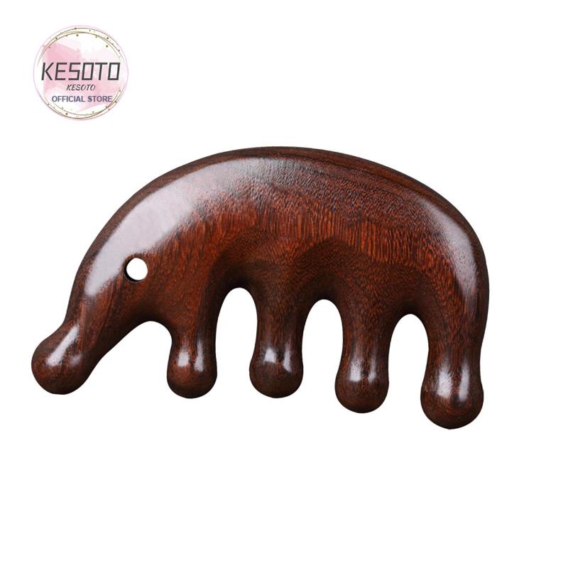 Lược Gỗ Chải Tóc Mát Xa Thư Giãn Cho Người Lớn