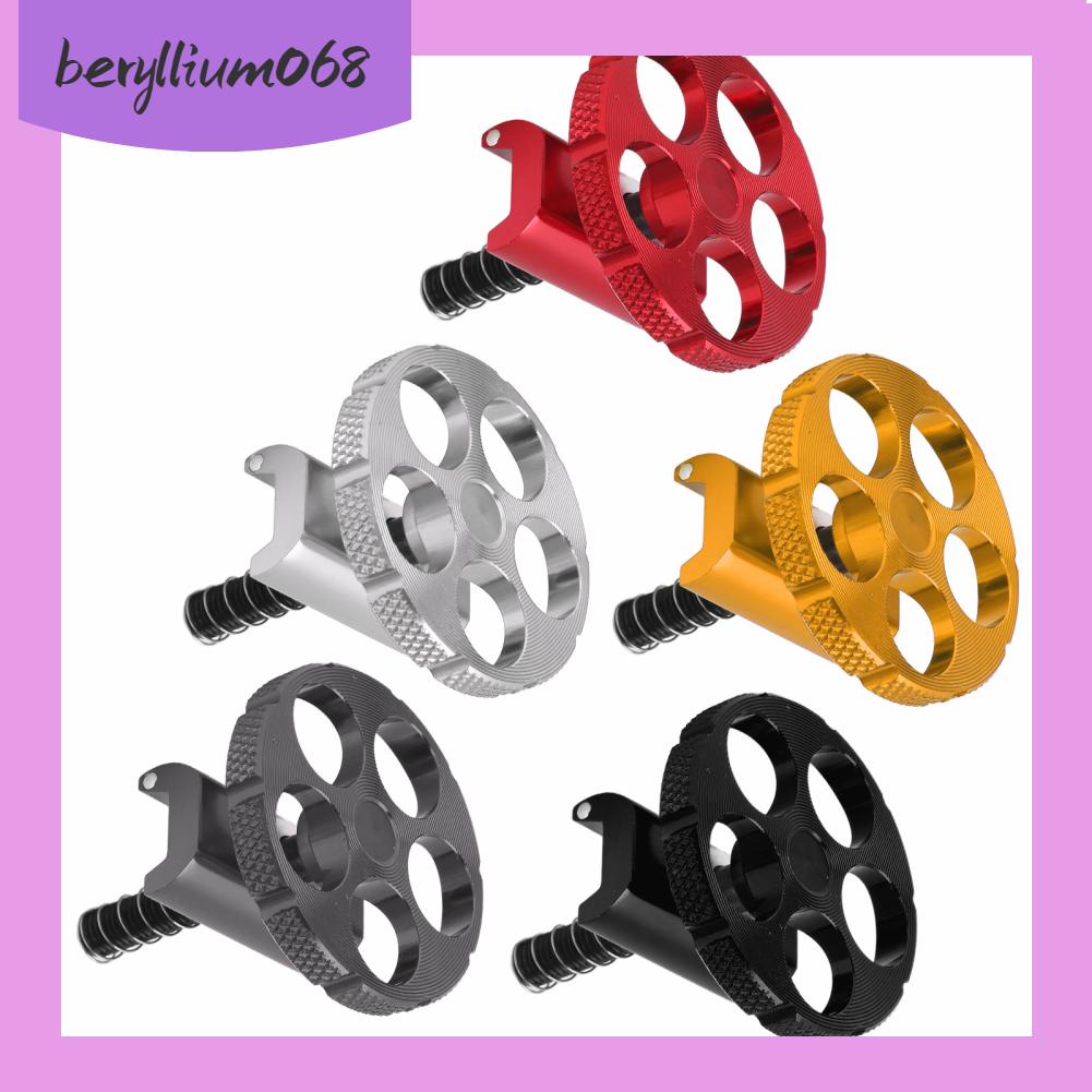 Beryllium068 Xe Đạp Gấp Nhôm Bản Lề Kẹp C Khóa CNC Tích Hợp Cho Brompton