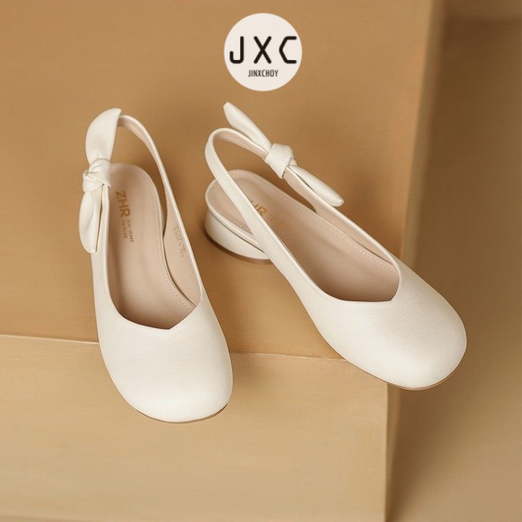 JINxCHOYGiày Sandal Da PU Đế Dày Mềm Mại Thời Trang Mùa Hè Dành Cho Nữ