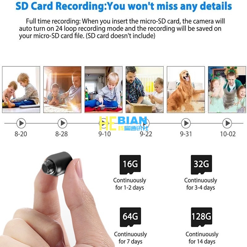 Camera Giám Sát Không Dây Kết Nối wifi ip 1080p hd 160° Màn Cửa Góc Rộng micro Cho Bé Để Bàn