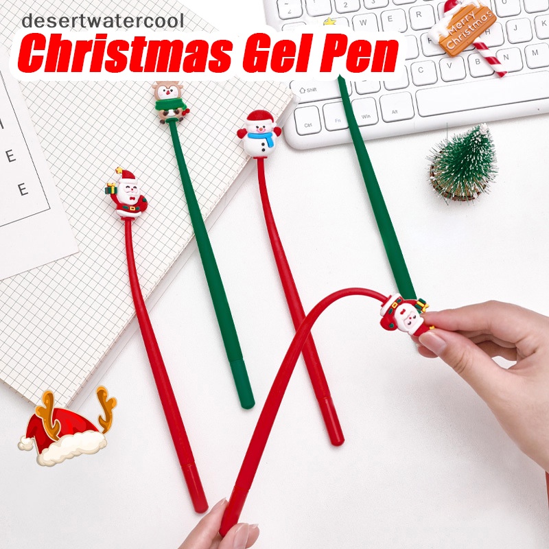Dcvn Bút Mực gel Ngòi 0.38mm Hình Ông Già Noel Cây Thông Giáng Sinh Đáng Yêu Sáng Tạo Cho Học Sinh / Văn Phòng martijn