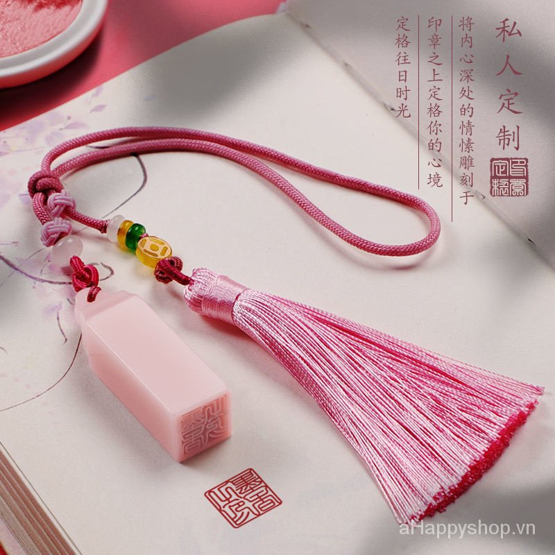 Con Dấu Đóng Tên Bằng Đá Hoa Anh Đào Đóng Dấu Thư Pháp Sáng Tạo Tùy Chỉnh Phong Cách Cổ Điển- | BigBuy360 - bigbuy360.vn