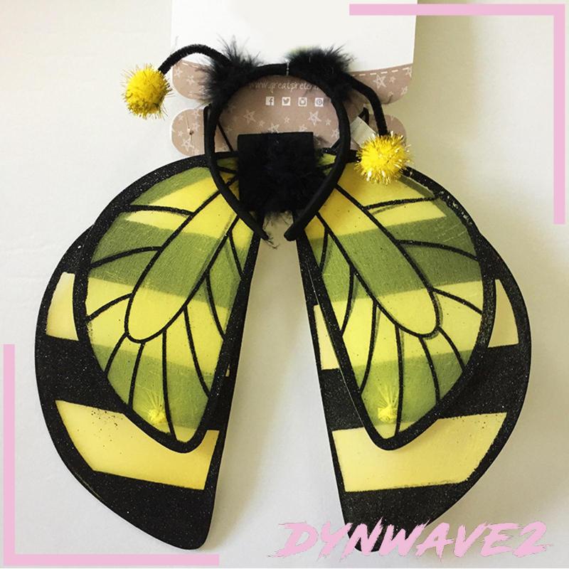 Băng Đô Có Cánh Ong Cho Bé Hóa Trang Tiệc halloween