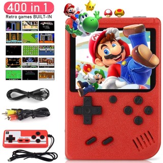 Máy Chơi game Cầm Tay mini 400 Trong 1 Phong Cách retro