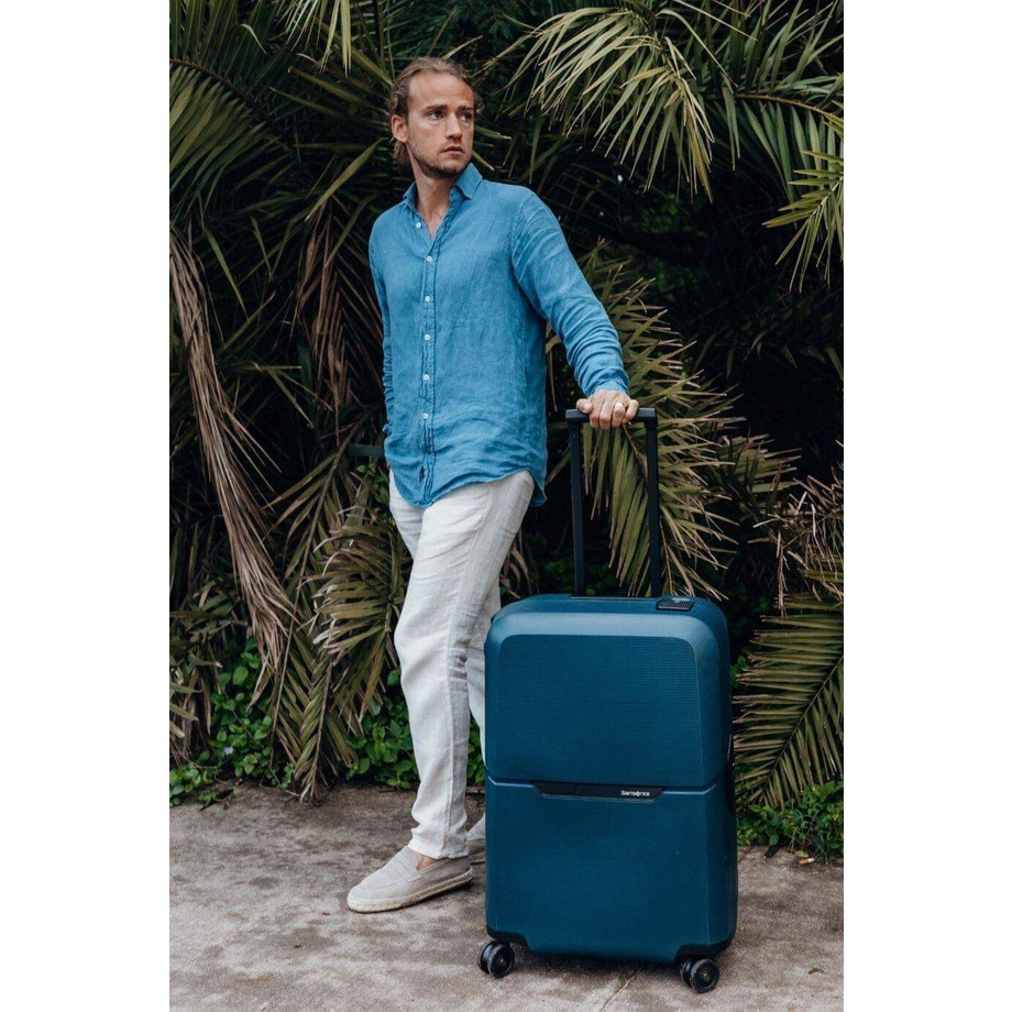 Set 2 Vali Samsonite Magnum ECO -  Khoá ngoàm - Siêu nhẹ - Made in EU xịn sò - HANGDUC88