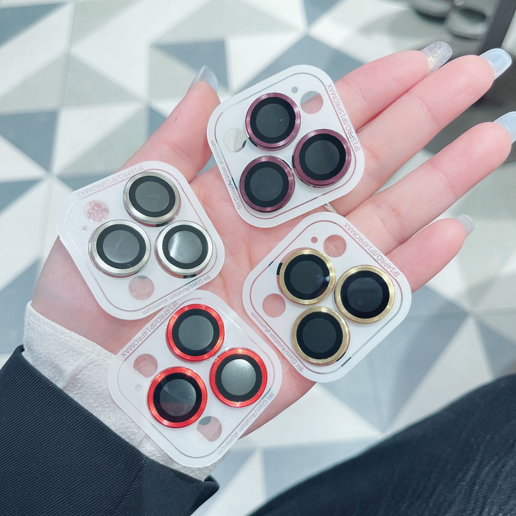 Phù Hợp Miếng Dán Bảo Vệ lens Máy Ảnh Họa Tiết Hoạt Hình Màu Trong Suốt Cho iphone15promax 14Pro 14plus 15plus 14 15