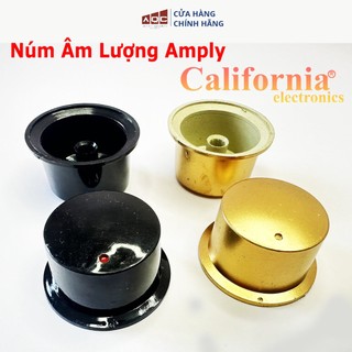 Núm xoay volume âm lượng âm ly california 35mm - nút chỉnh tăng giảm vặn điều chỉnh âm cho amply california