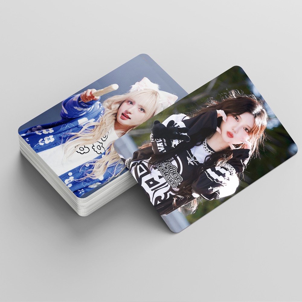 IVE Album 2024  A Fairy's Wish Photocard Lomo Card Postcard 55 chiếc / hộp