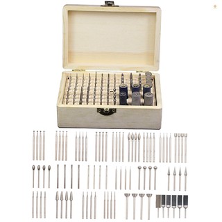 Bộ 86 dụng cụ đánh bóng cắt đá / đồ gỗ / đánh bóng xoay được ốp