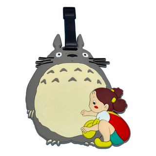 Thẻ hành lý du lịch in hoạt hình totoro vô diện dễ thương
