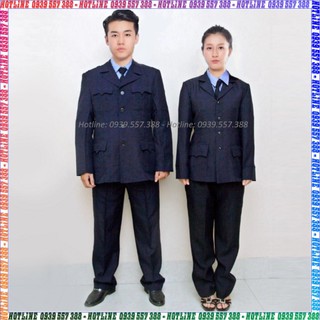 Áo khoác bảo vệ, áo đại cán, áo khoác mùa đông, áo khoác bảo vệ 2 lớp, đồng phục bảo vệ.