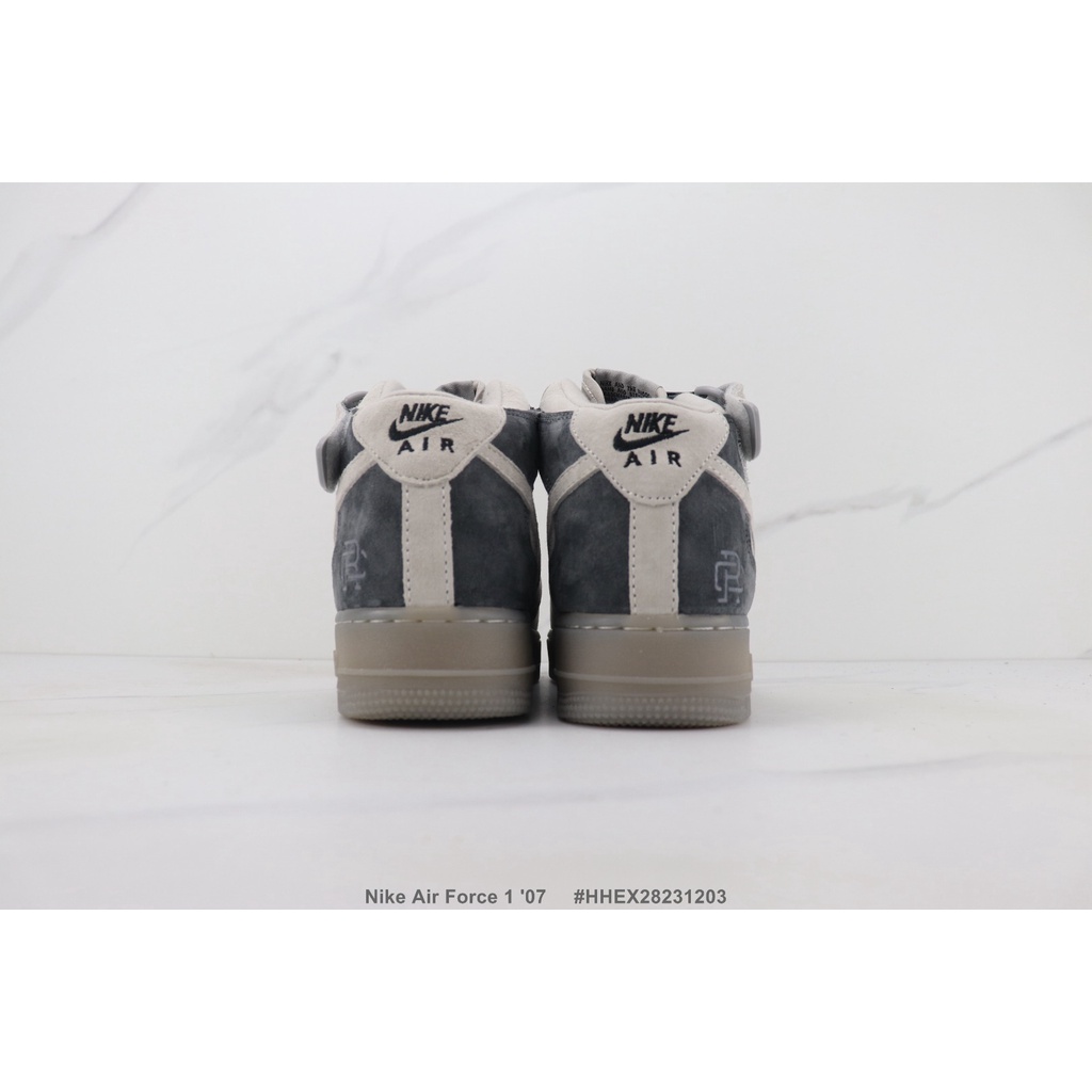 Giày Thể Thao Nike air force 1 '07 af1 Da Lộn Cổ Cao Có Size 36-45