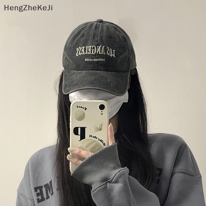 Mũ Lưỡi Trai Vải cotton Mềm Thêu Họa Tiết Phong Cách Cổ Điển Thời Trang Cho Nam Và Nữ hengzhekeji