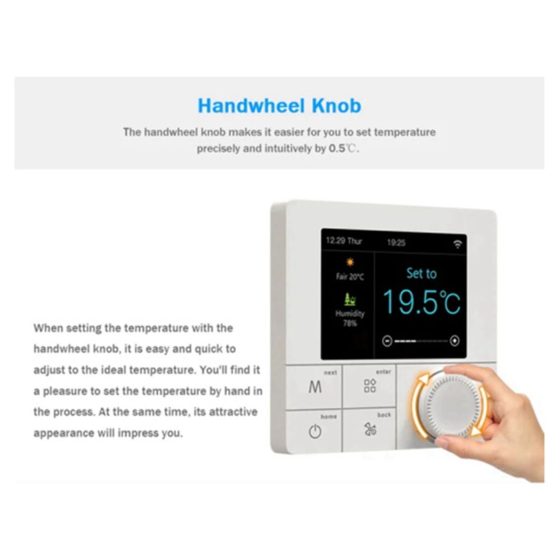 GOOGLE Tiffanya Thiết Bị Điều Khiển Nhiệt Độ Bằng Điện 220v Cho Gia Đình