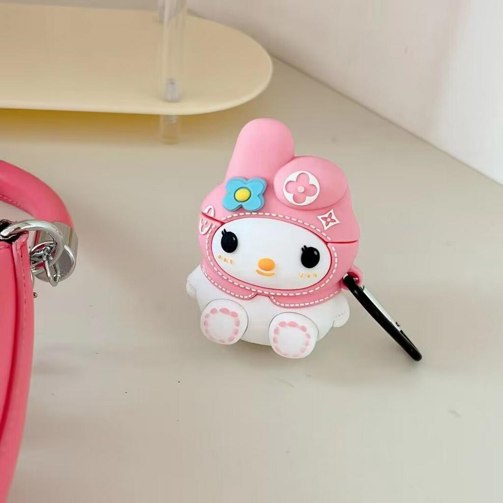 Dễ Thương Vỏ Bảo Vệ Hộp Sạc Tai nghe không dây airpods pro gen 2 1 2 3 Họa Tiết Hoạt Hình melody
