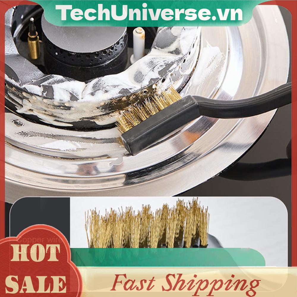 Set 3 Bàn Chải Dây Điện 7 inches Làm Sạch Sâu Chống Trượt