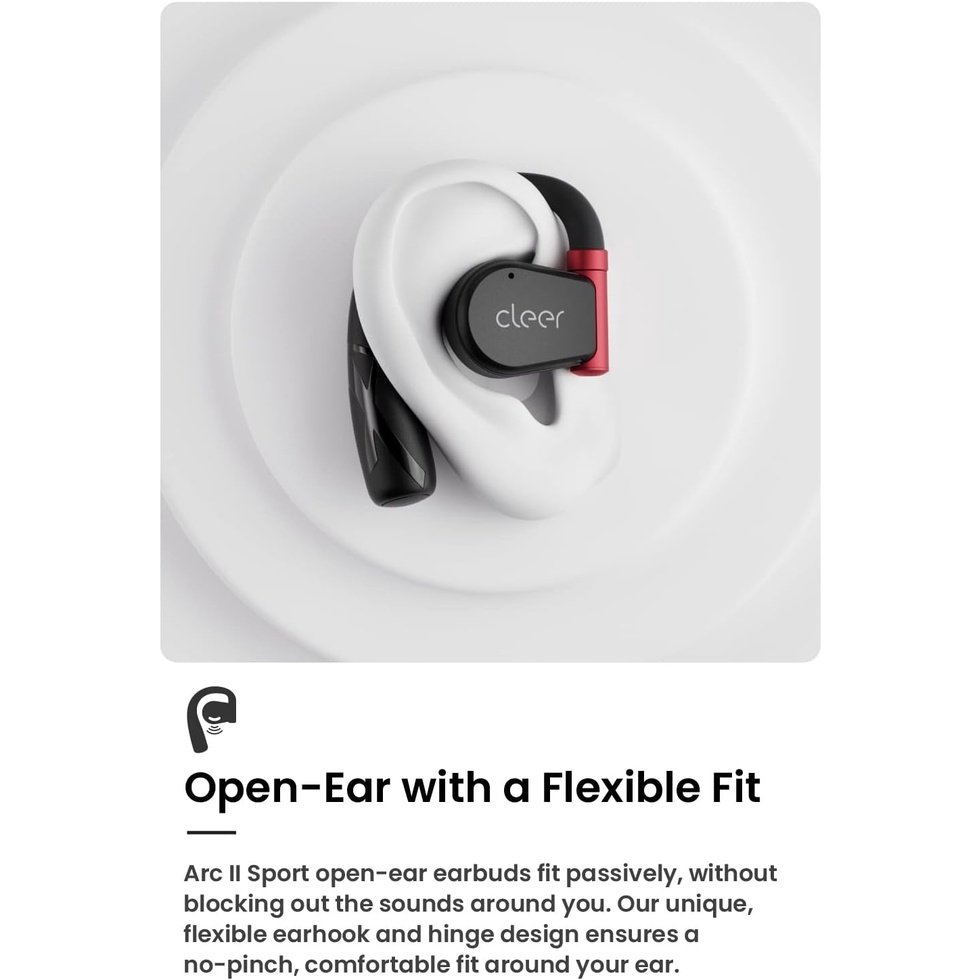Cleer Tai Nghe Thể Thao bluetooth Không Dây Thông Minh arc ii