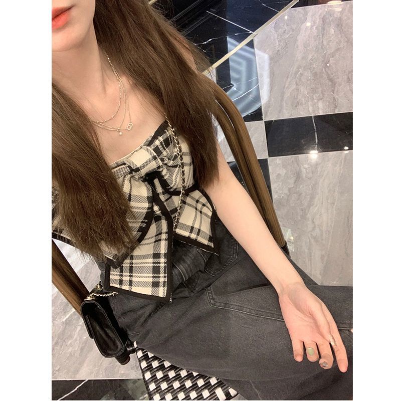 Áo Ống Thắt Nơ Phong Cách Hàn Quốc Thời Trang Mùa Hè Hàng Mới Dành Cho Bạn Nữ