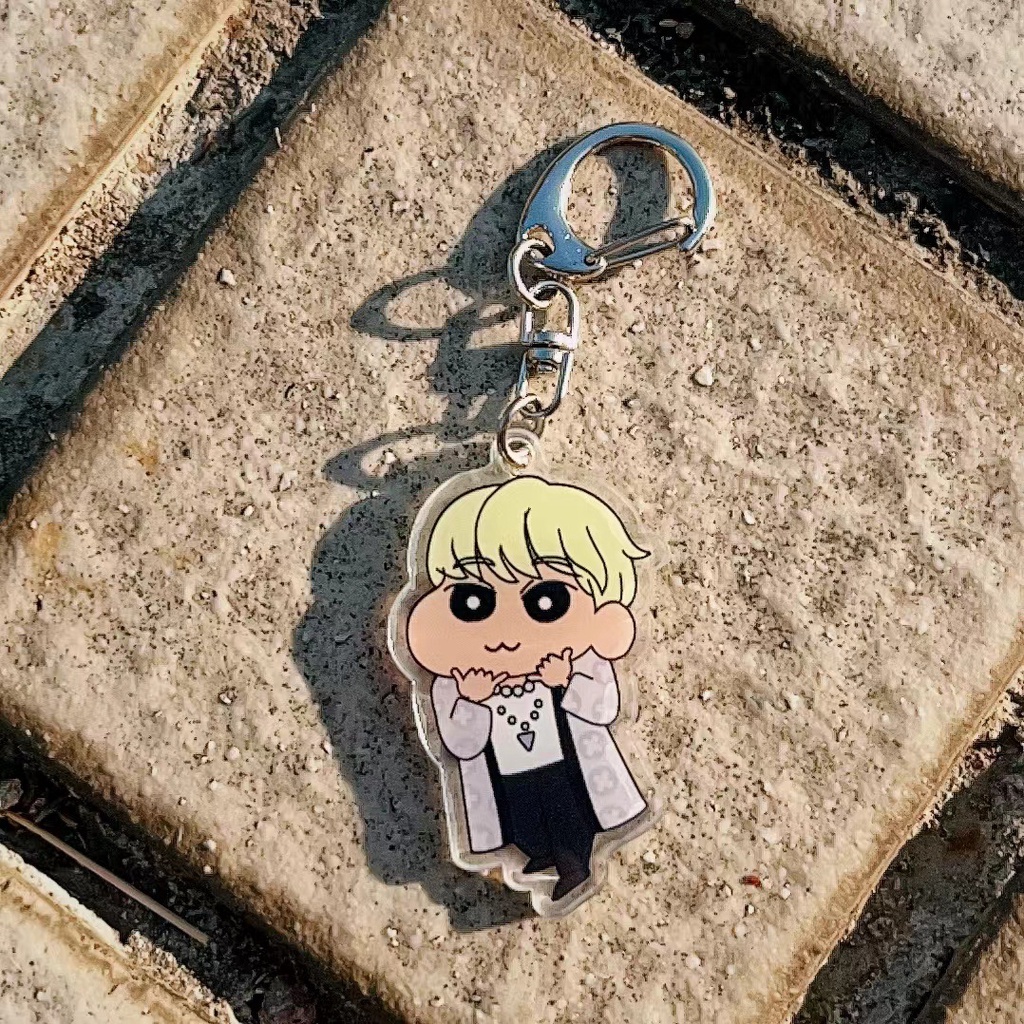 Móc Khóa acrylic Hai Mặt kpop txt