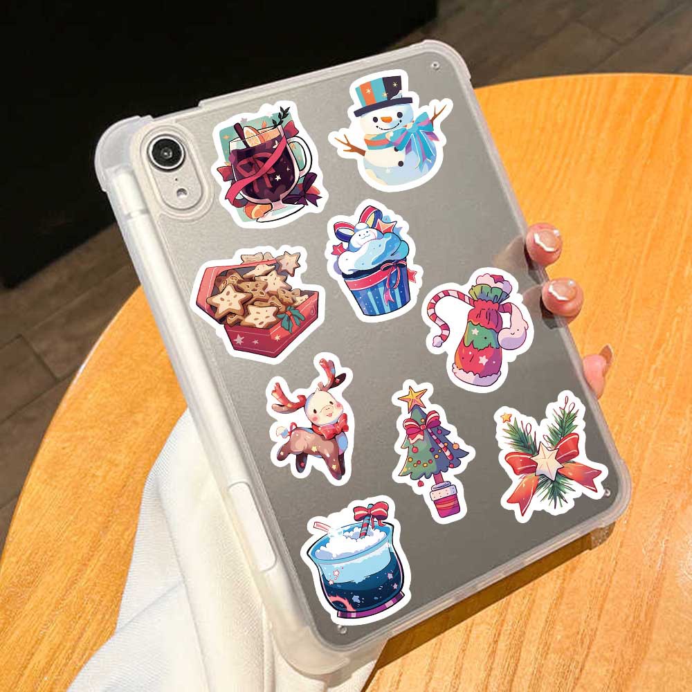 Bộ 50 Miếng Dán Trang Trí Mũ Bảo Hiểm / Xe Đạp / Mũ Bảo Hiểm Chống Thấm Nước In Họa Tiết graffiti Độc Đáo