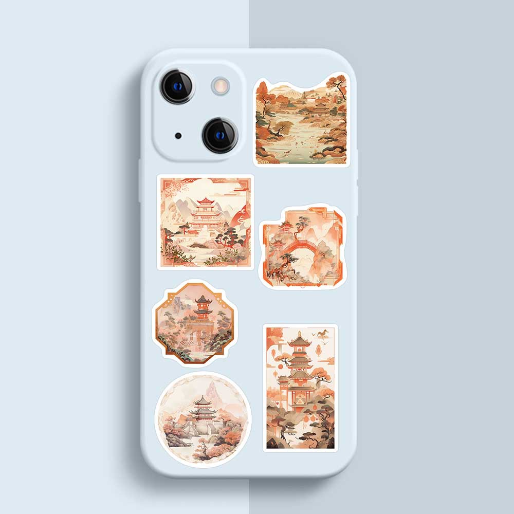 Bộ 50 Miếng Dán Chống Thấm Nước Phong Cách graffiti Cho Mũ Bảo Hiểm / Bút Chì / Xe Đạp