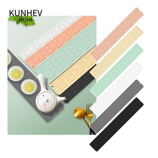 Kunhev silicone thảm silicon lót vòi nước bồn rửa chén chống văng nước