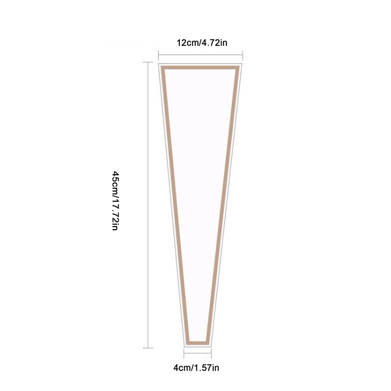 Bộ 50 Túi Giấy Gói Hoa Đa Năng Tiện Dụng