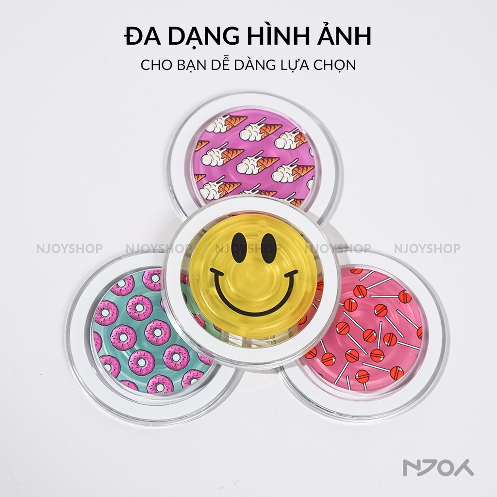 Popsocket Giá Đỡ Điện Thoại Hỗ Trợ Nam Châm Từ Tính Magsafe Hình Graffiti Cho Điện Thoại iPhone Samsung PawGrip Njoyshop