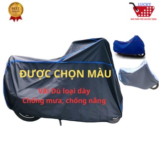 Bạt trum xe máy 2 lớp Chống nắng, chống mưa tuyệt đối cao cấp- Cho Xe SH- Sh mode -AB - Xe Số, ghế Masage