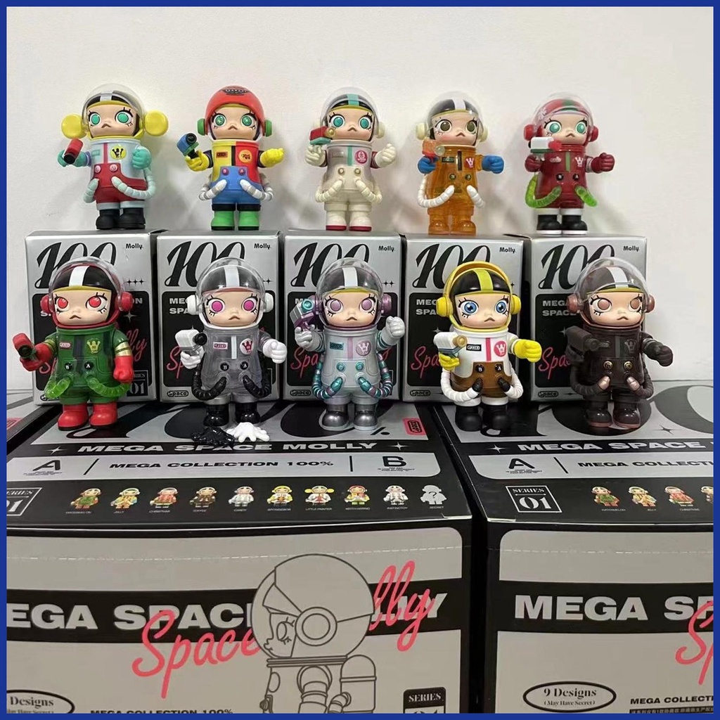 Pop mart Mô Hình Nhân Vật MEGA SPACE MOLLY Hành Động