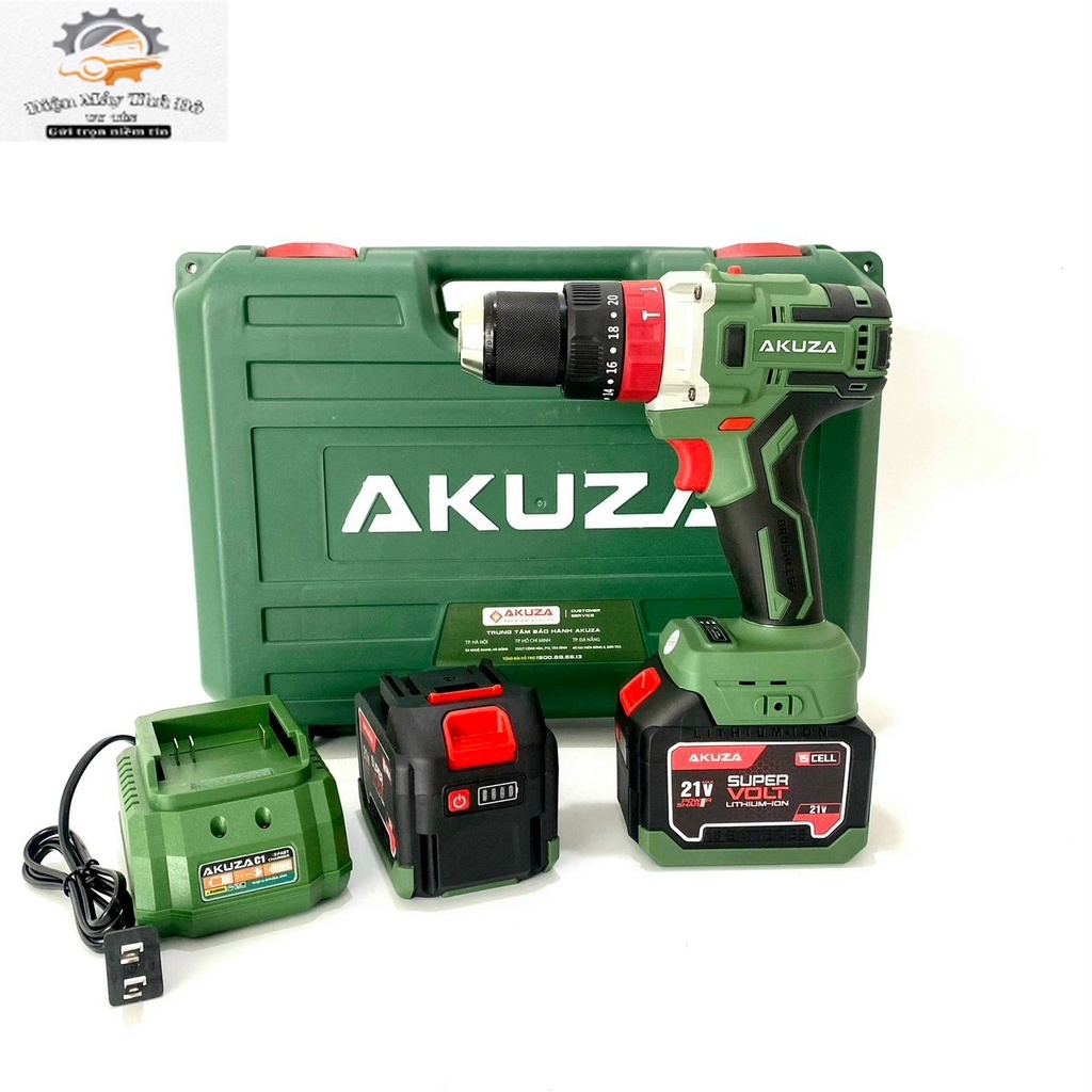 Máy Khoan Pin Akuza 21V AK K1 Pro điện máy thủ đô