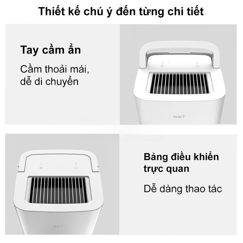 Máy hút ẩm không khí thông minh Xiaomi New Widetech 10L - Bảo hành 6 tháng - Shop Mi HN Offical Store