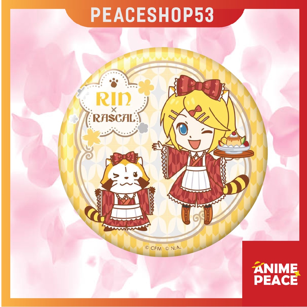 Huy hiệu Hatsune Miku Vocaloid Lấp Lánh Huy Hiệu Vocaloid Ver 3 HH45