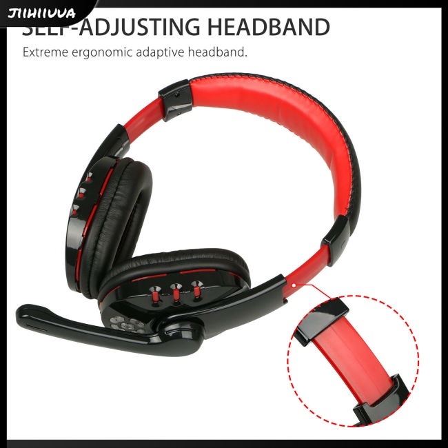 Tai Nghe Chụp Tai bluetooth Không Dây Kèm mic Đèn led Chuyên Dụng Cho xbox pc ps4