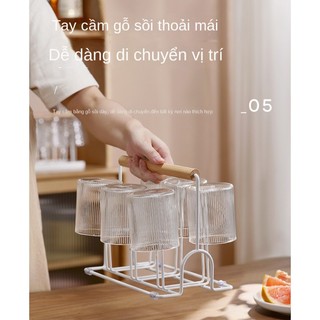 Giá đỡ cốc bằng sắt phong cách nhật bản tiện dụng