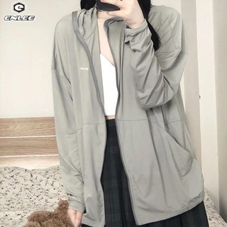 Áo Khoác cardigan Chống Nắng Dáng Rộng Thoáng Khí Phong Cách Thể Thao Cho Nữ