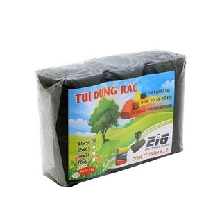 Túi đựng rác màu đen 3 cuộn 1kg