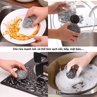 (Bán buôn-chuyên sỉ) Gói 4 Miếng Chà Xoong Nồi