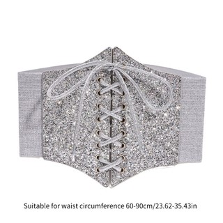 Đai Nịt Bụng Corset Co Giãn Lấp Lánh Dành Cho Nữ