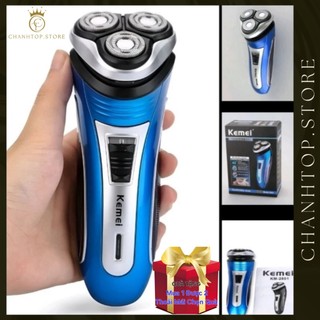 Máy cạo râu kemei 3 lưỡi dao km- 2801