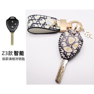 Vỏ da bảo vệ chìa khóa điều khiển từ xa cho xe hơi toyota camry / toyota altis / fortuner