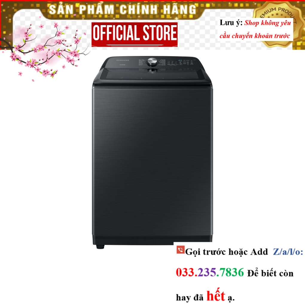 NEW>> Máy giặt Samsung cửa trên 23 kg WA23A8377GV/SV .
