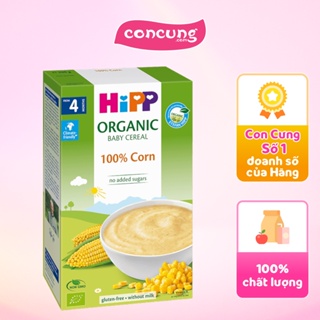 Bột dinh dưỡng HiPP Organic ngũ cốc bắp non 200g cho bé từ 4 tháng