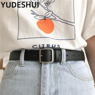 YUDESHUI Thắt Lưng Da Kiểu Dáng Đơn Giản Thời Trang Dành Cho Nữ