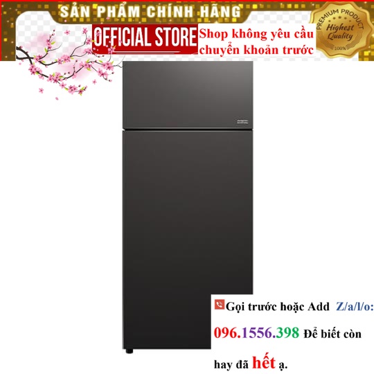 Tủ lạnh Hitachi Inverter 443 lít R-FVY510PGV0 (GMG) ||Sale